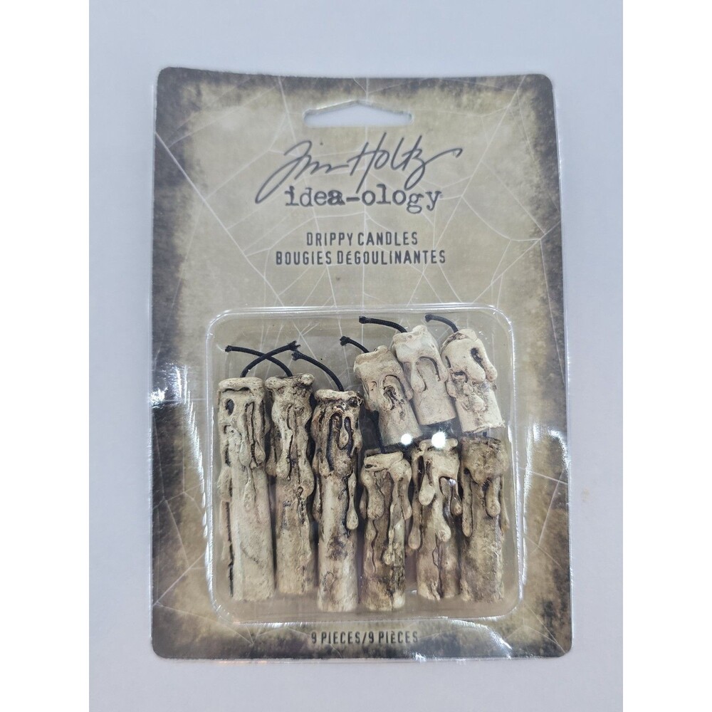 Tim Holtz Drippy Candles Idea-ology Halloween TH94260 Graveyard Melting